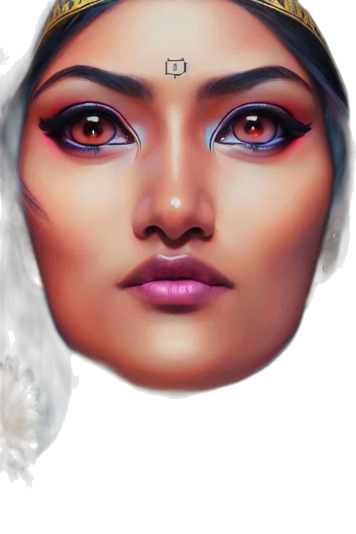 face, mask, jewelry, robot transparent PNG cut-out