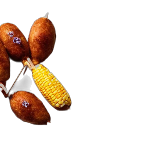 food, crown, photorealistic, corn transparent PNG cut-out
