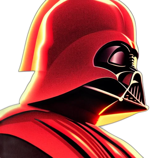 mask, face, staff, comic book art transparent PNG cut-out