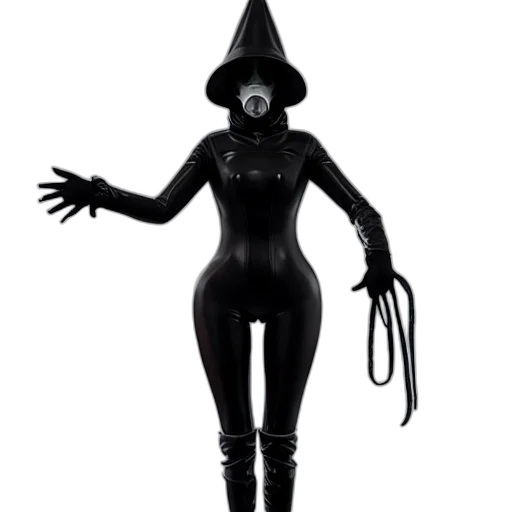 mask, staff, dress, hat transparent PNG cut-out