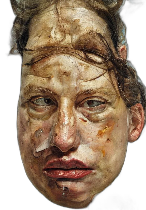 mask, face, creature, crown transparent PNG cut-out