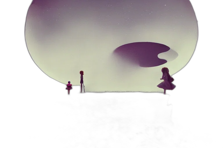 umbrella, robot, staff, hat transparent PNG cut-out