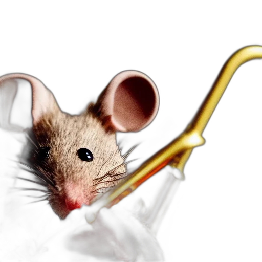 animal, staff, photorealistic, 3d render transparent PNG cut-out