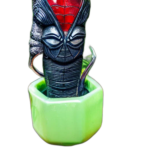 mask, 3d render, concept art, closeup transparent PNG cut-out