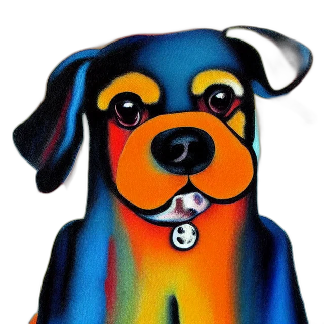 animal, staff, umbrella, photorealistic transparent PNG cut-out