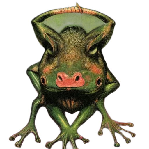 creature, animal, dragon, face transparent PNG cut-out