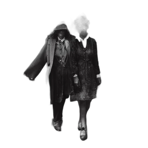 jacket, hat, mask, umbrella transparent PNG cut-out