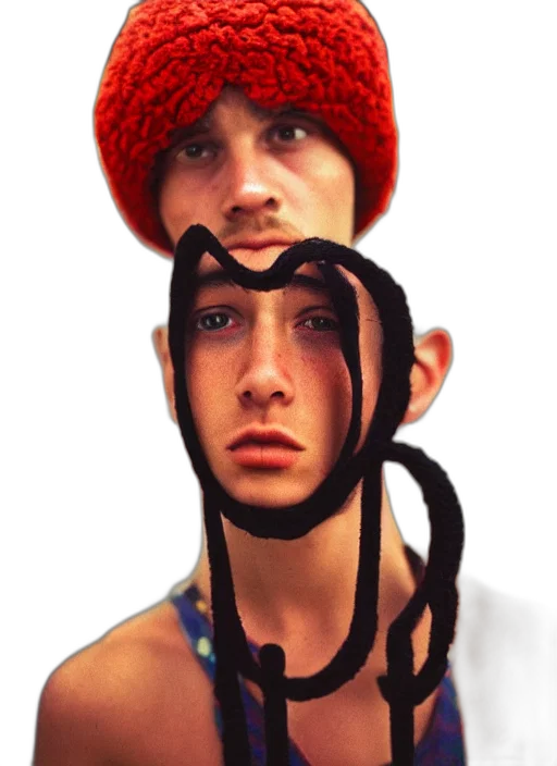 hat, mask, face, hair transparent PNG cut-out