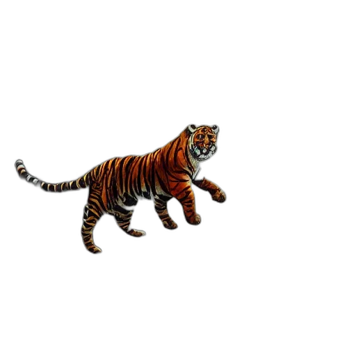 animal, creature, pixel art, 3d render transparent PNG cut-out