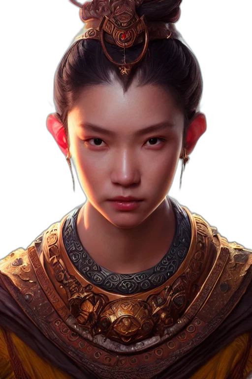 face, dragon, staff, crown transparent PNG cut-out