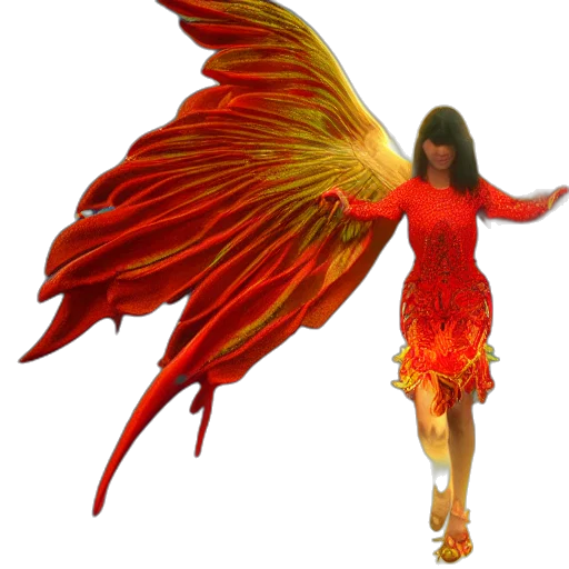 dress, fantasy art, 3d render, photorealistic transparent PNG cut-out