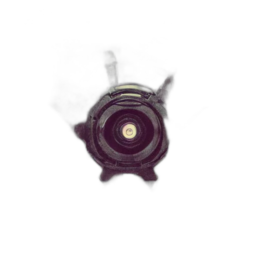robot, weapon, crown, flower transparent PNG cut-out