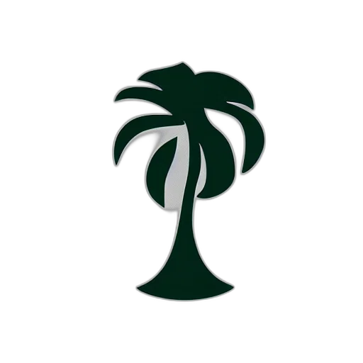 tree, umbrella, staff, hat transparent PNG cut-out
