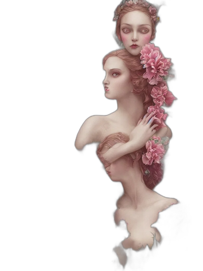 dress, crown, flower, jewelry transparent PNG cut-out