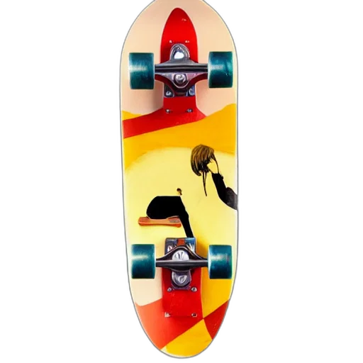 weapon, skateboard, made, out transparent PNG cut-out