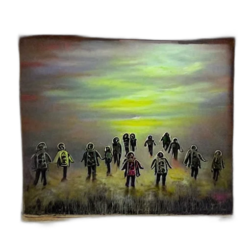 oil painting, watercolor, concept art, fantasy art transparent PNG cut-out