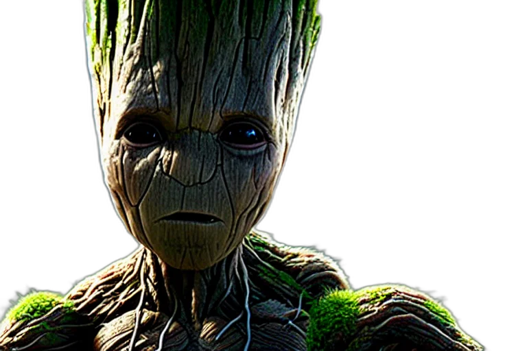 face, tree, comic book art, concept art transparent PNG cut-out