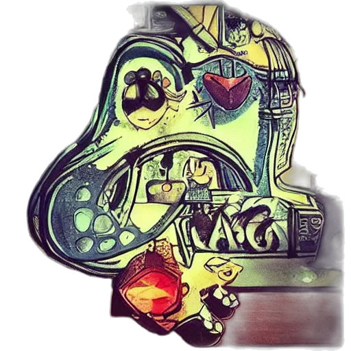 crown, mask, jewelry, robot transparent PNG cut-out