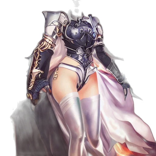 dress, robot, weapon, sword transparent PNG cut-out