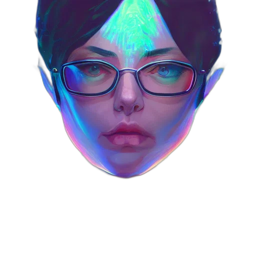 face, mask, robot, staff transparent PNG cut-out