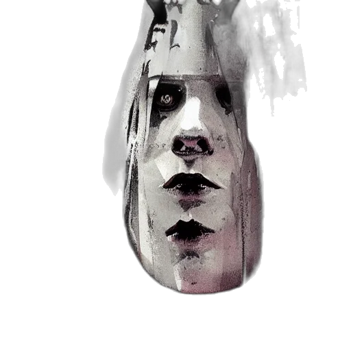 bottle, mask, dress, face transparent PNG cut-out