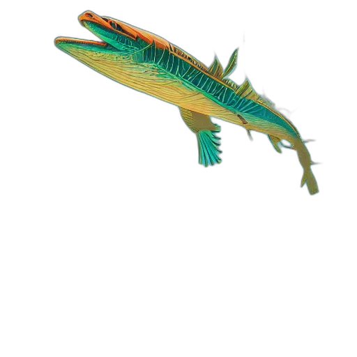 animal, dragon, creature, staff transparent PNG cut-out