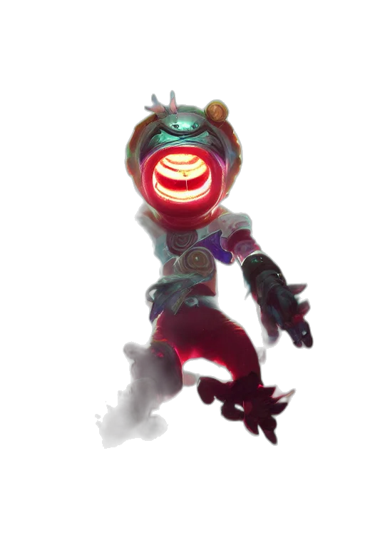 creature, robot, staff, mask transparent PNG cut-out