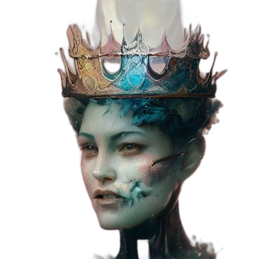crown, face, mask, hat transparent PNG cut-out