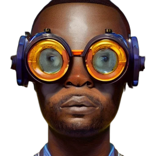 face, mask, robot, staff transparent PNG cut-out