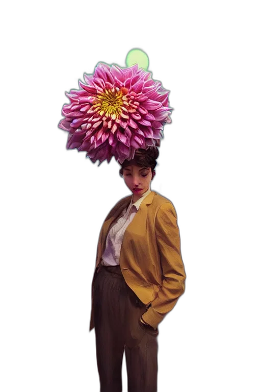 hat, crown, umbrella, flower transparent PNG cut-out