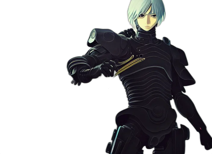 robot, weapon, sword, concept art transparent PNG cut-out