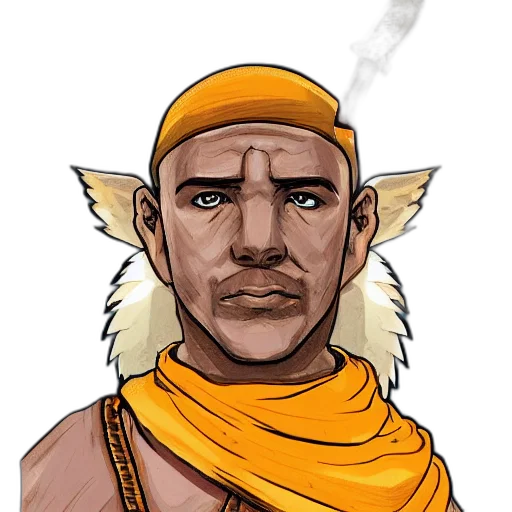staff, face, mask, concept art transparent PNG cut-out