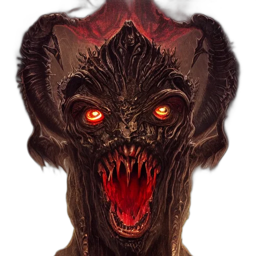 mask, creature, face, dragon transparent PNG cut-out