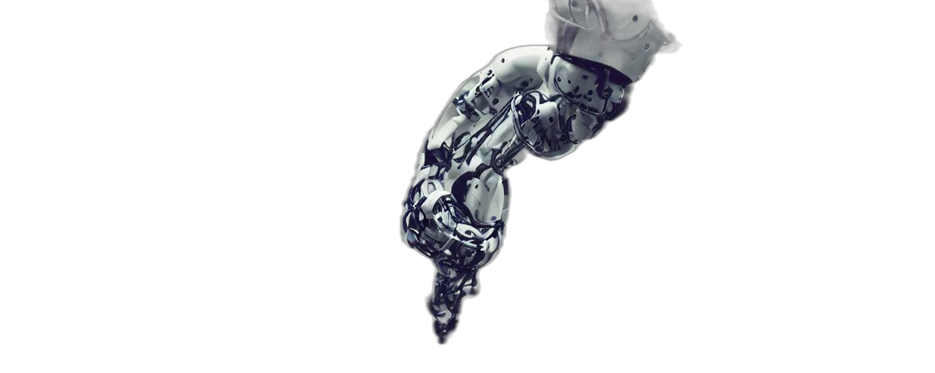 robot, cyberpunk, concept art, 3d render transparent PNG cut-out