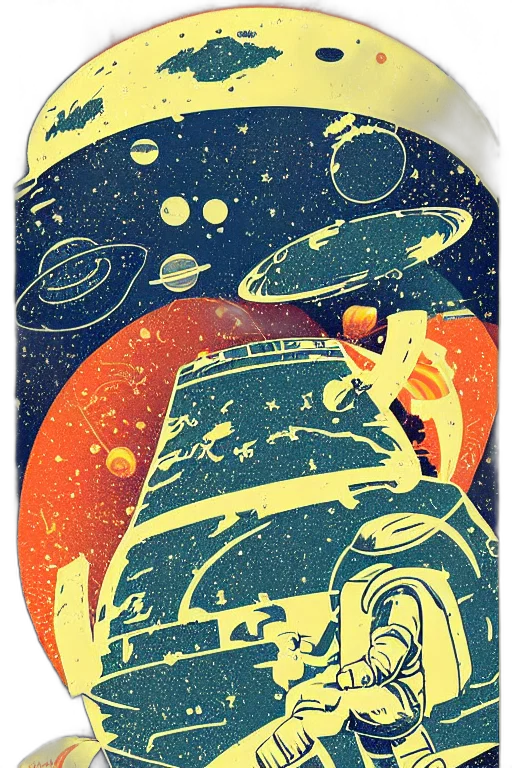 car, robot, comic book art, concept art transparent PNG cut-out
