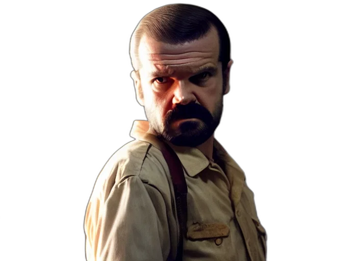 face, staff, jacket, animal transparent PNG cut-out