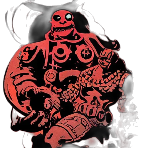 robot, creature, concept art, comic book art transparent PNG cut-out