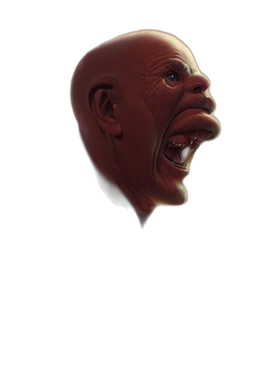 face, mask, creature, animal transparent PNG cut-out