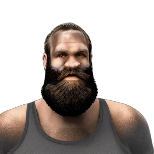 hair, face, 3d render, photorealistic transparent PNG cut-out