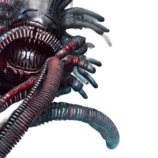 creature, dragon, 3d render, concept art transparent PNG cut-out
