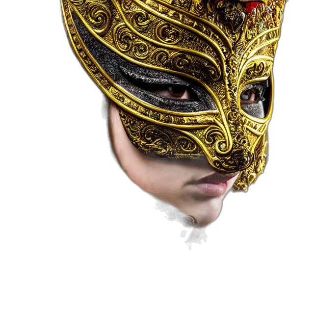 mask, face, crown, hat transparent PNG cut-out