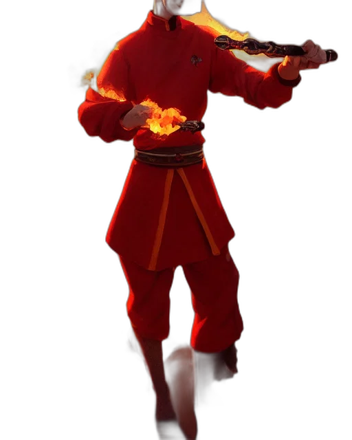 staff, dragon, weapon, jacket transparent PNG cut-out
