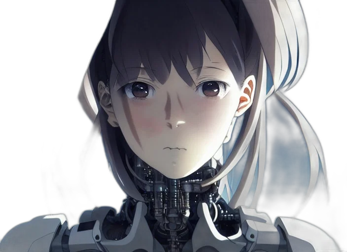 robot, face, mask, weapon transparent PNG cut-out