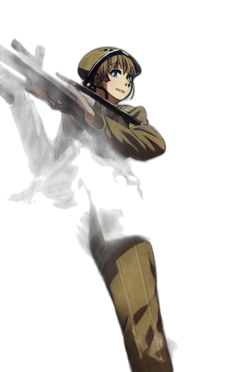 weapon, sword, staff, robot transparent PNG cut-out