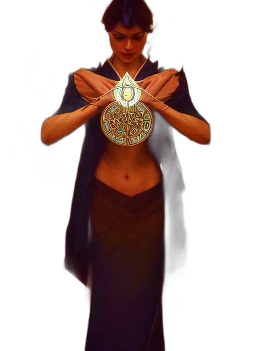 jewelry, crown, dress, staff transparent PNG cut-out