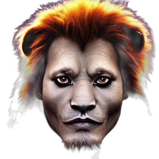 animal, face, mask, creature transparent PNG cut-out