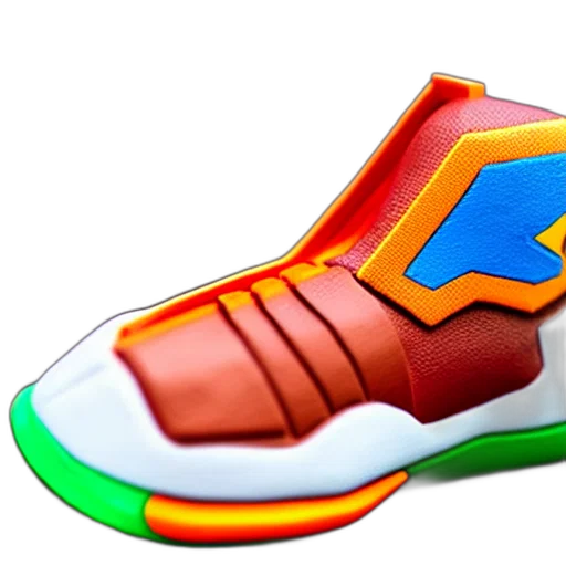 shoes, 3d render, photorealistic, concept art transparent PNG cut-out