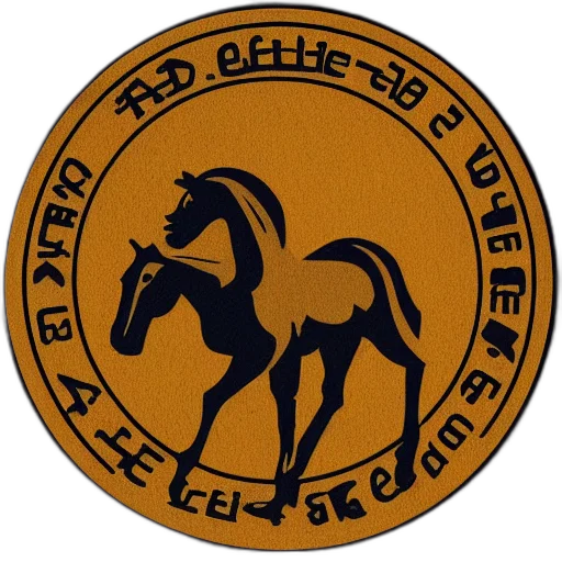 staff, jacket, 3d render, horse transparent PNG cut-out