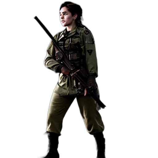weapon, staff, jacket, sword transparent PNG cut-out