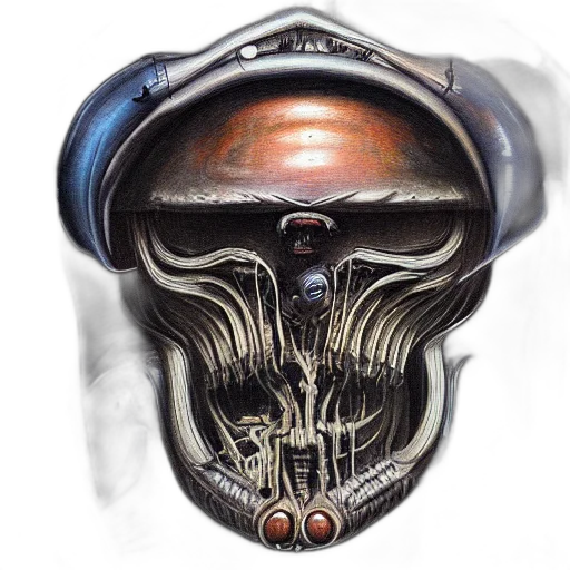 mask, robot, face, concept art transparent PNG cut-out